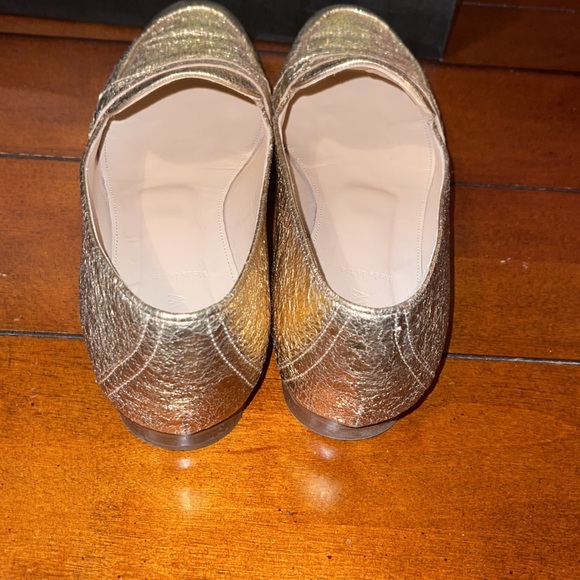 J Crew GOLD Loafers - Picture 4 of 13